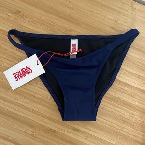 Solid & Striped bikini bottom- unworn!